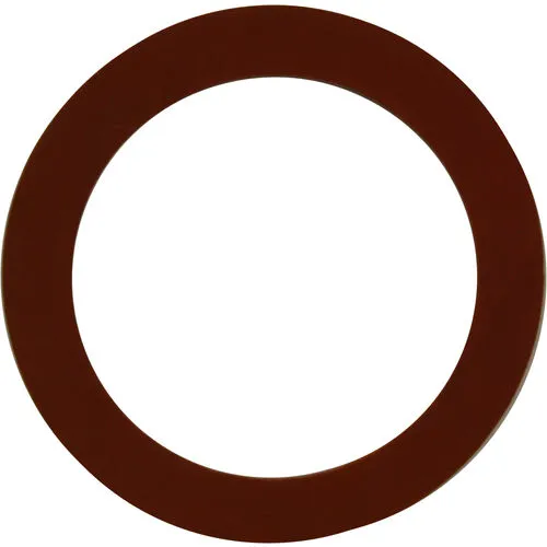 1/8 x 6 inch Red Rubber Gasket Ring