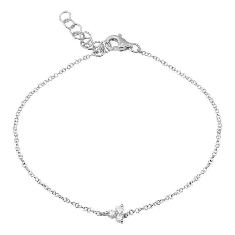 AVERY Diamond Trio Bracelet