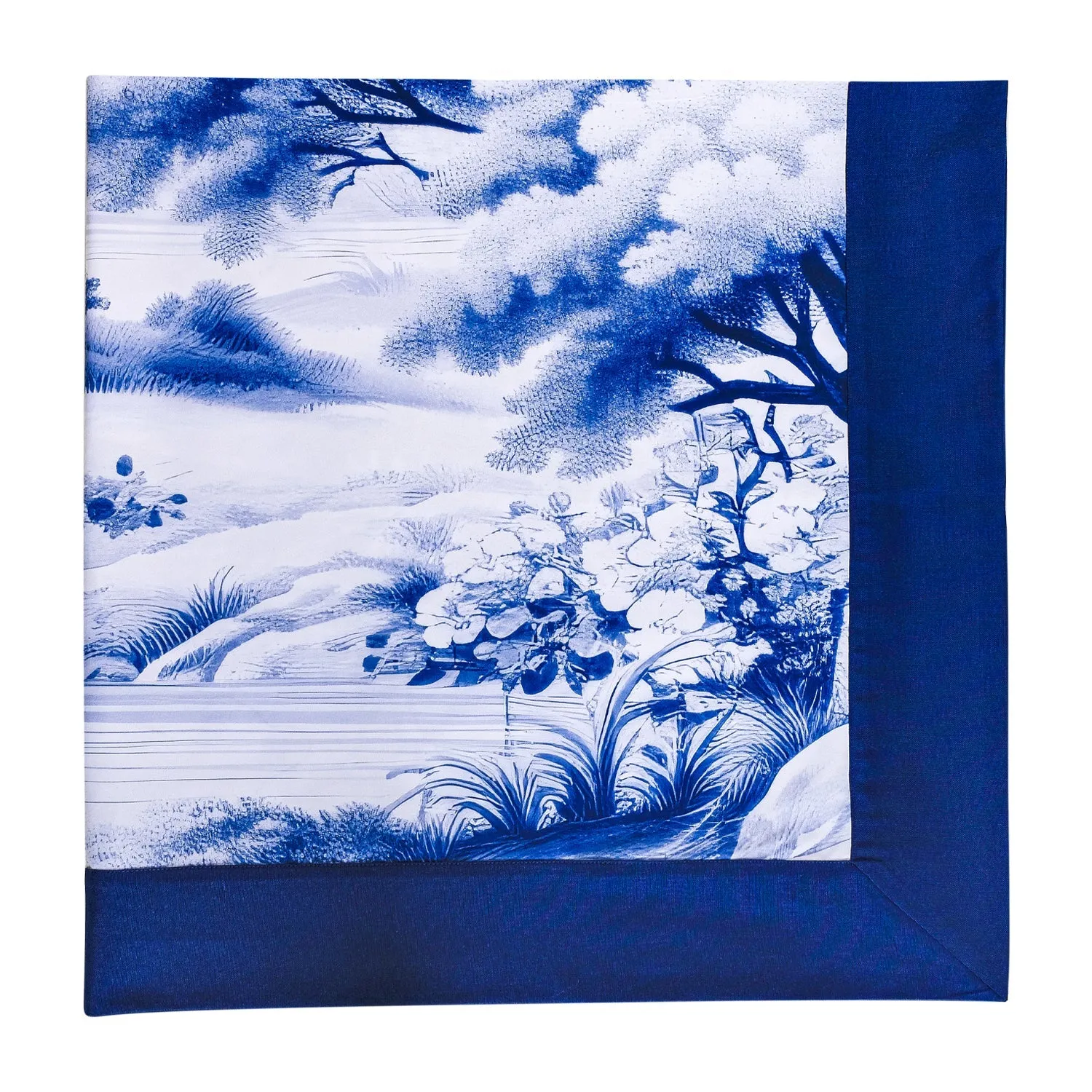 Blue Blanc Tablecloth