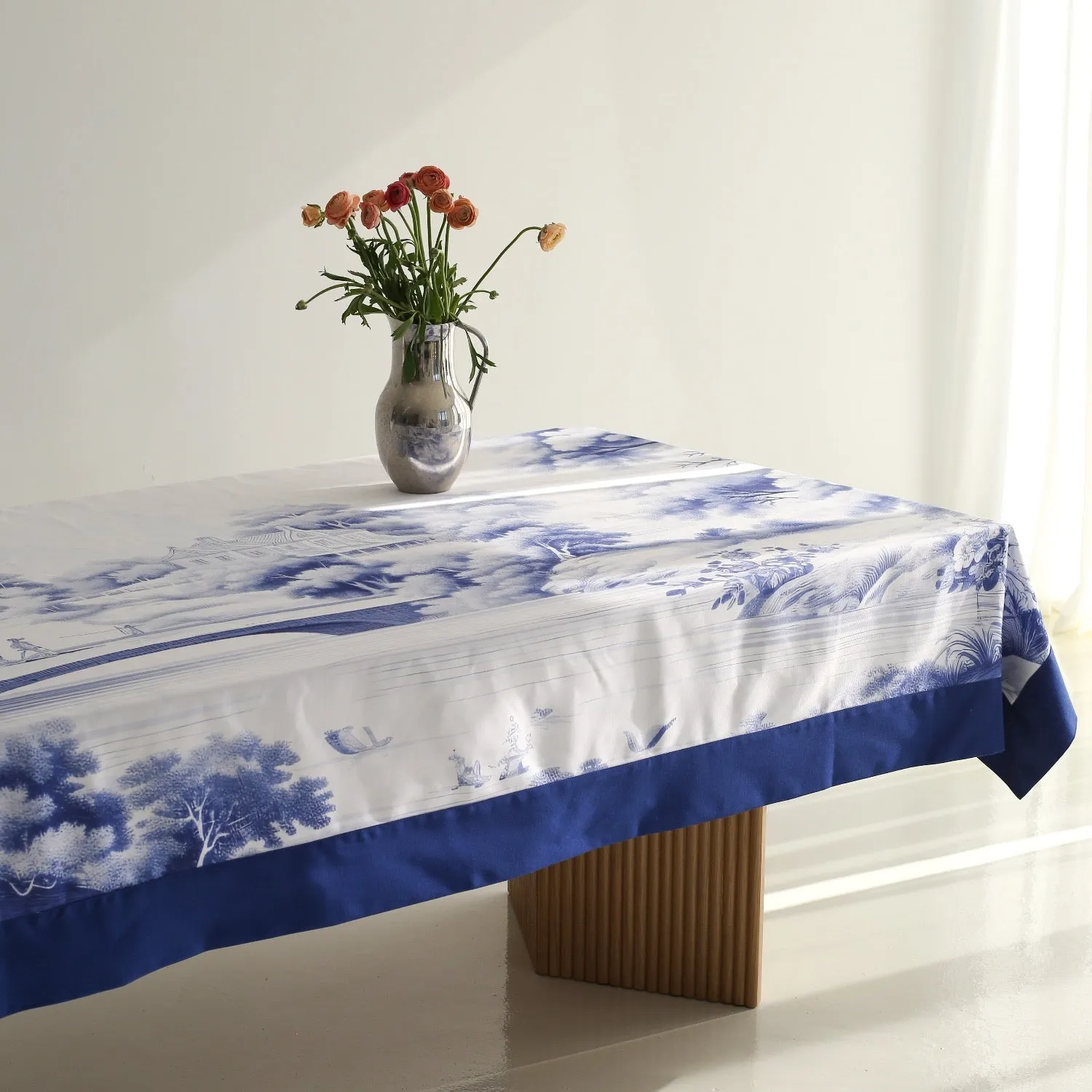 Blue Blanc Tablecloth