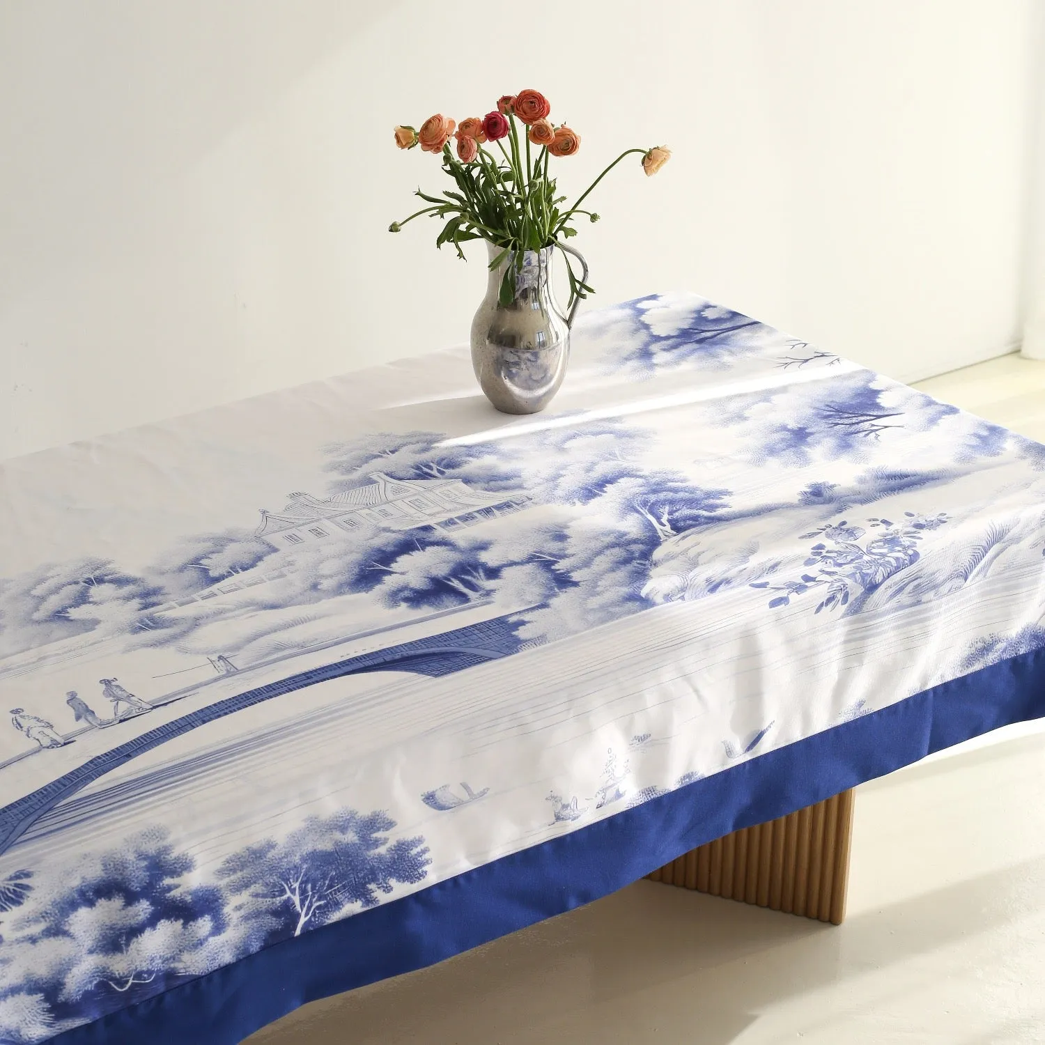 Blue Blanc Tablecloth