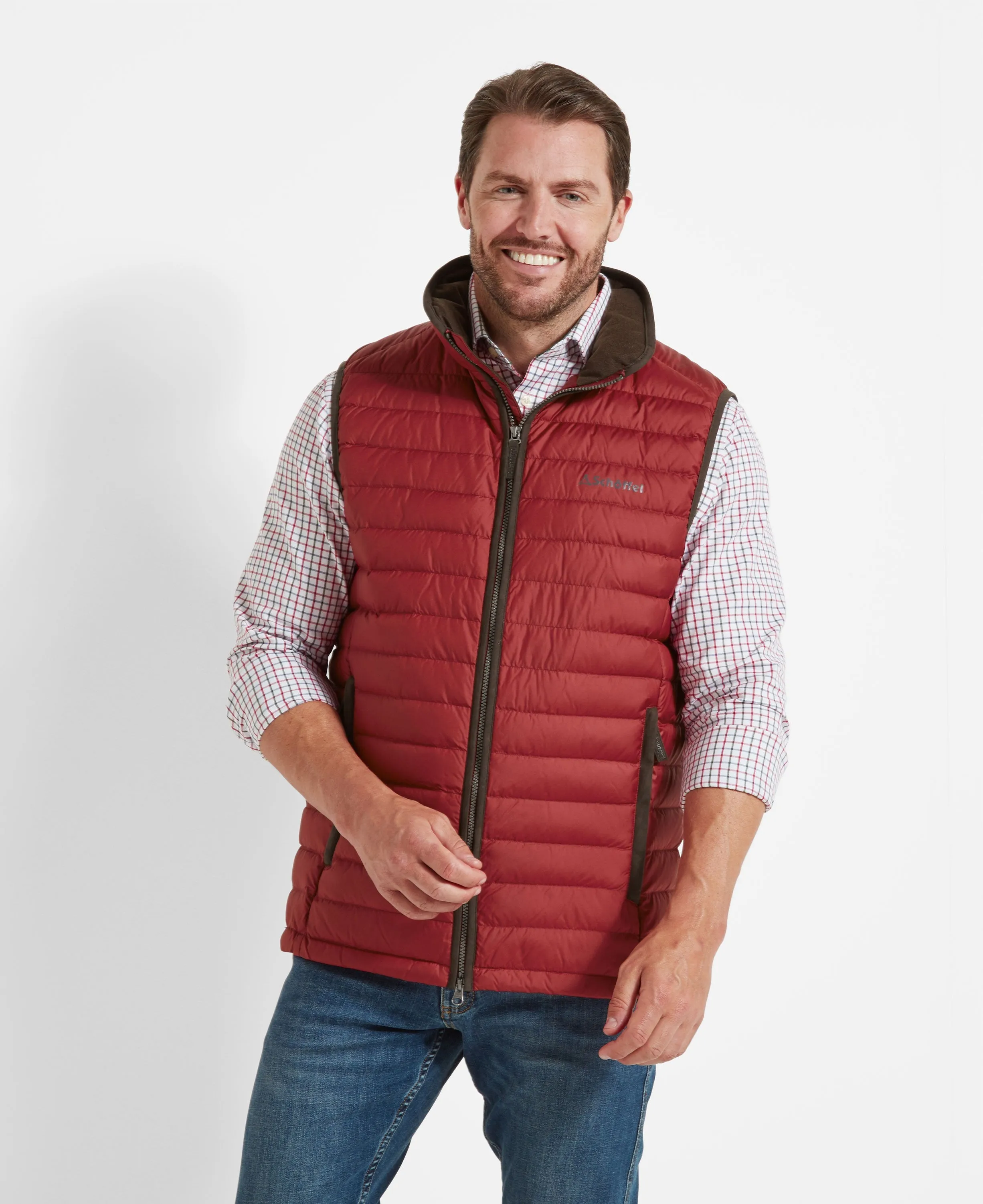 Bowden Down Gilet                             Chilli