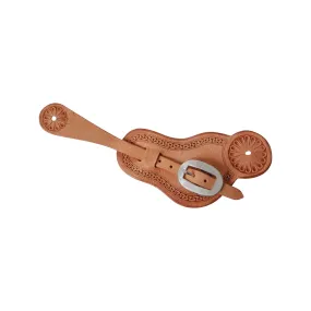 BUCKAROO ROUGHOUT SPUR STRAPS – MARTIN SADDLERY