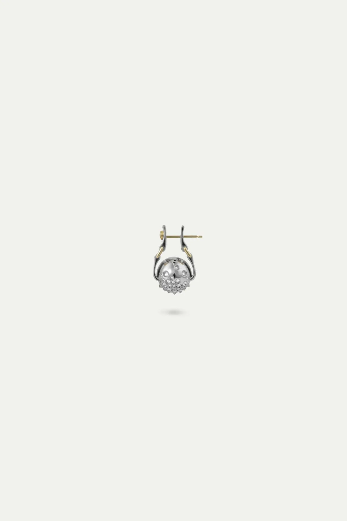 HANNAH MARTIN | STRAPPED ORB EARRING (SINGLE)