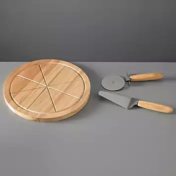 James Martin by Denby Pizza Boards & Cutter Set | Kaleidoscope