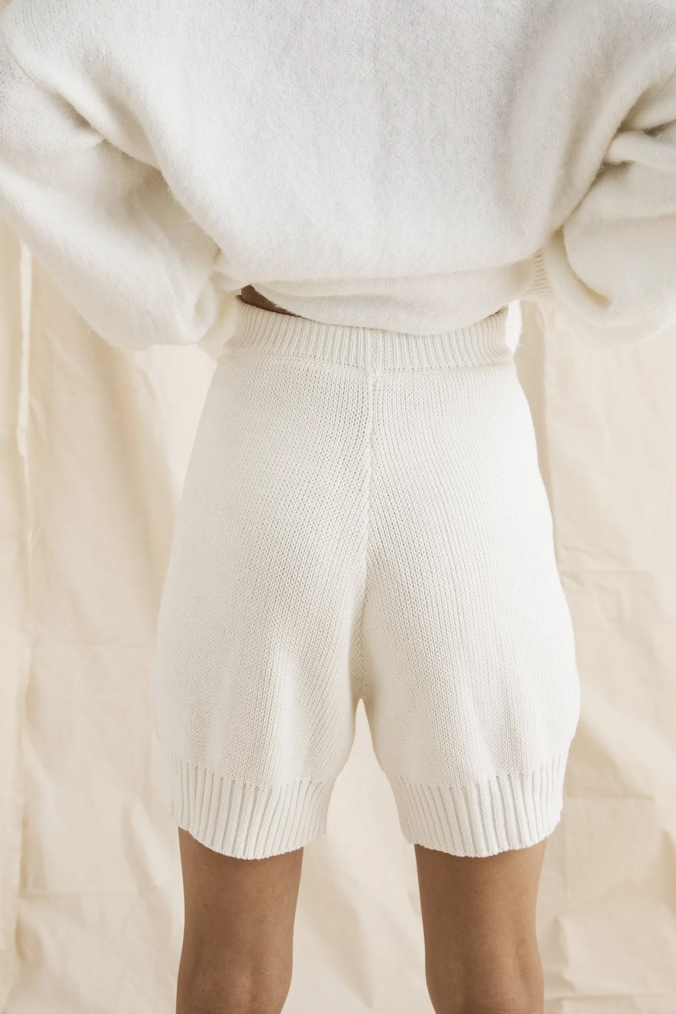 Nice Martin      NICE MARTIN - Nomi Knit Short (Off White)