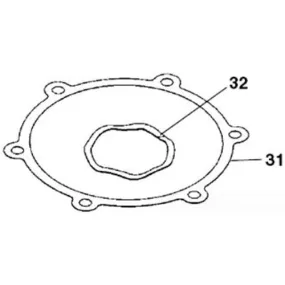 Ridgid 72207 Gasket, Bottom Cover HC450