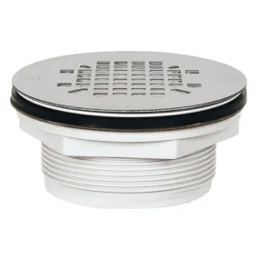 Sioux Chief 2" Shower Drain with Gasket PVC