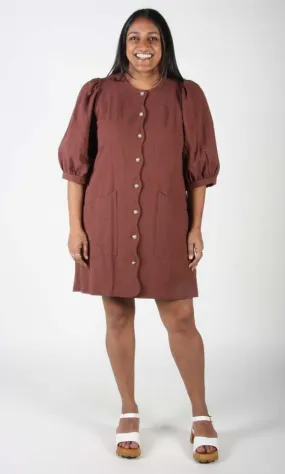 Wideawake Dress - Cocoa